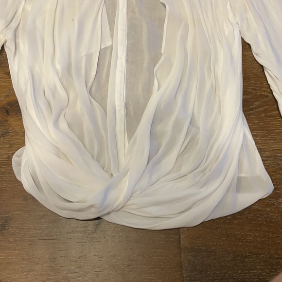 Helmut Lang size small white top - Picture 4 of 9